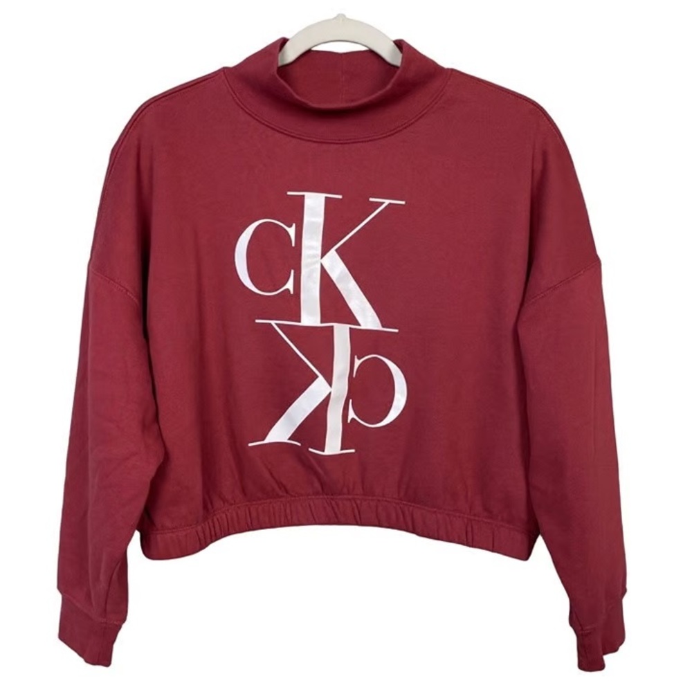 Calvin Klein Long Sleeve Athletic Sweatshirt